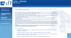 Desktop Screenshot of cartadelrischio.it